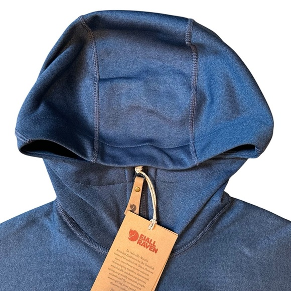 NWT Fjallraven Abisko Trail Fleece Jacket Dark Navy Indigo Blue Size XS - Picture 2 of 16